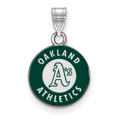 SS  Oakland Athletics Small Enamel Pendant
