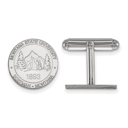 SS Montana State University Crest Cuff Links