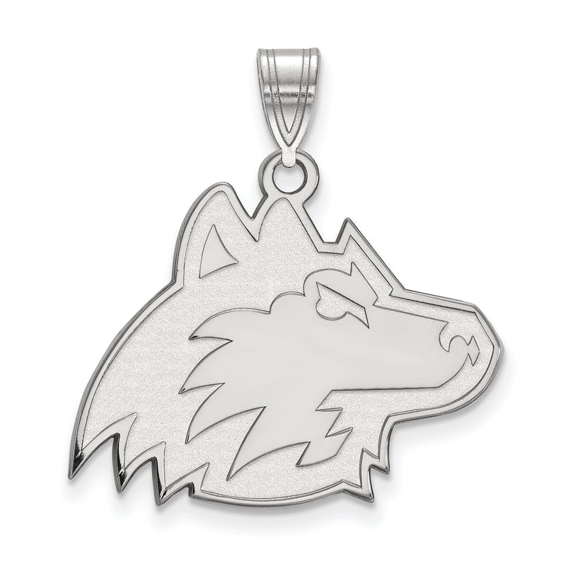 10kw Northern Illinois U Large Husky Face Pendant