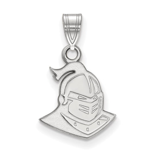 10k White Gold University of Central Florida Knight Small Pendant