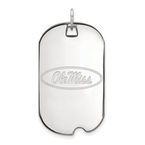 14kw University  of Mississippi Large Dog Tag