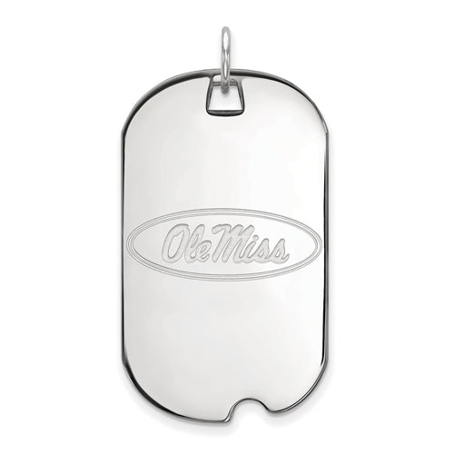 SS University  of Mississippi Large Dog Tag