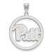 SS University of Pittsburgh XL Pendant in Circle