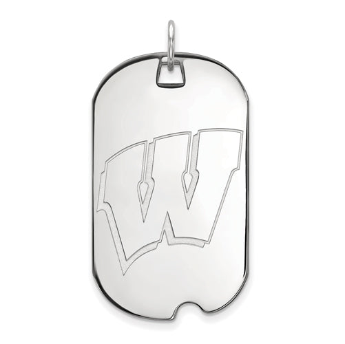 SS University of Wisconsin Large Badgers Dog Tag