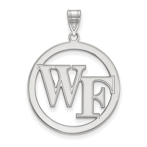SS Wake Forest University L Pendant in Circle