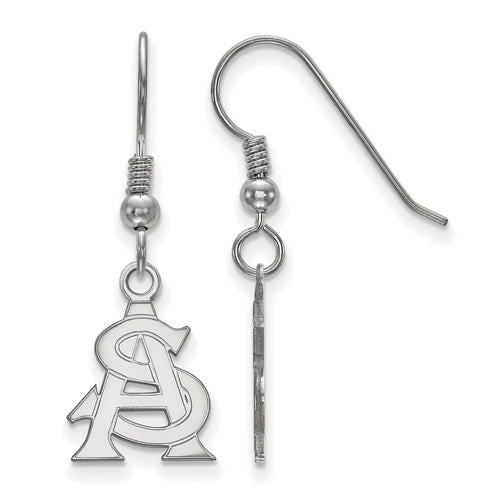 SS Arizona State University Small Interlocking "AS" Dangle Earrings