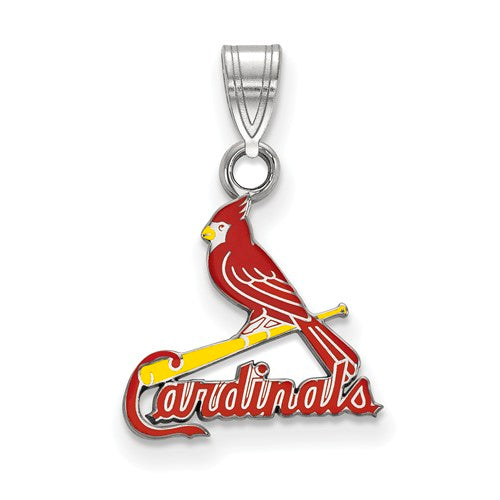 SS MLB  St. Louis Cardinals Small Enamel Pendant