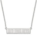 SS  New York Mets Small Bar Necklace
