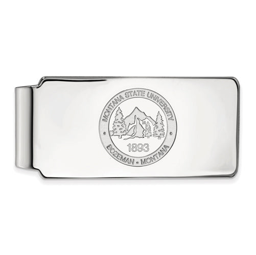 14kw Montana State University Money Clip Crest