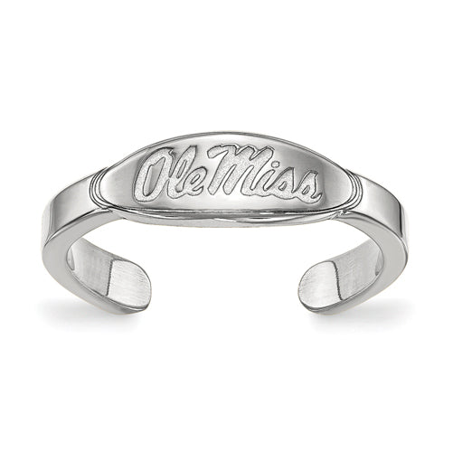 SS University  of Mississippi Toe Ring