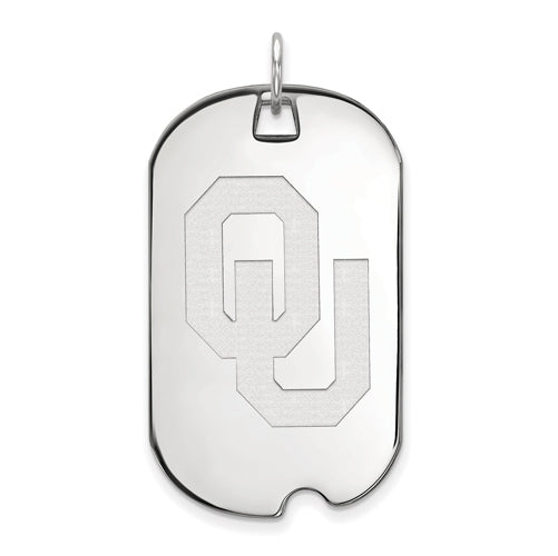 14kw University of Oklahoma Large Dog Tag