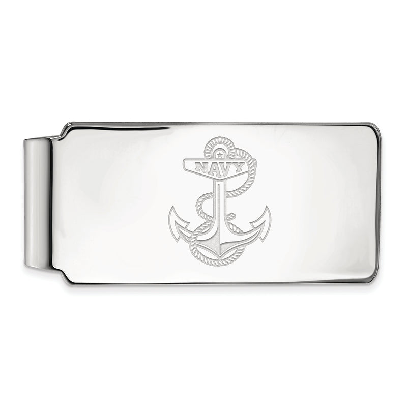 10kw Navy Anchor Money Clip