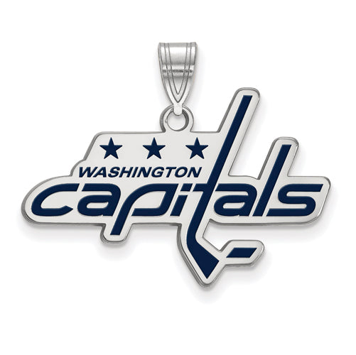 SS NHL Washington Capitals Large Enamel Pendant