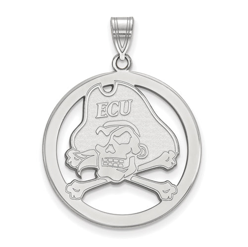 SS East Carolina University L Pendant in Circle