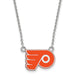 SS NHL Philadelphia Flyers Sm Enl Pend w/Necklace