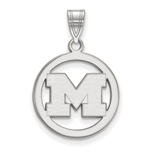 SS University of Michigan Med Pendant in Circle
