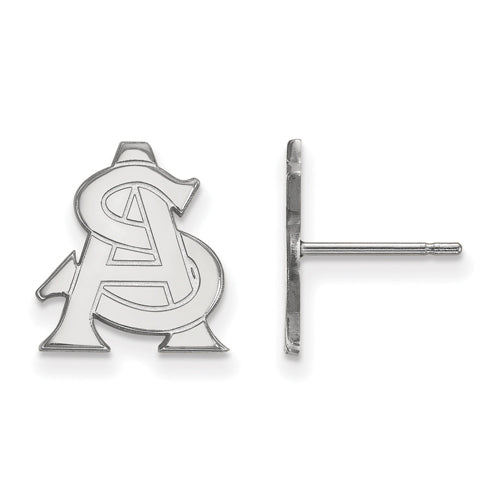 SS Arizona State University Small Interlocking "AS" Post Earrings
