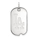 SS  Los Angeles Dodgers Small Dog Tag