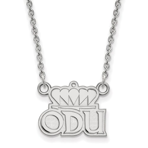 SS Old Dominion University Small ODU Pendant w/ Necklace