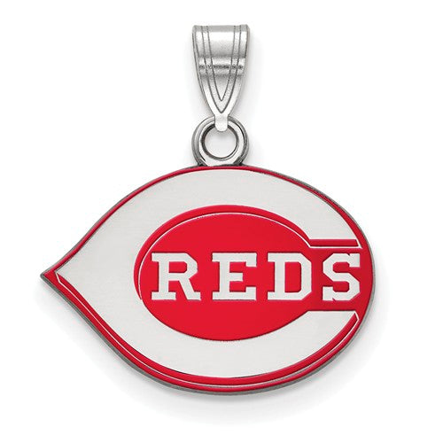 SS  Cincinnati Reds Small Enamel Pendant