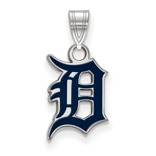 SS MLB  Detroit Tigers Small Enamel Pendant