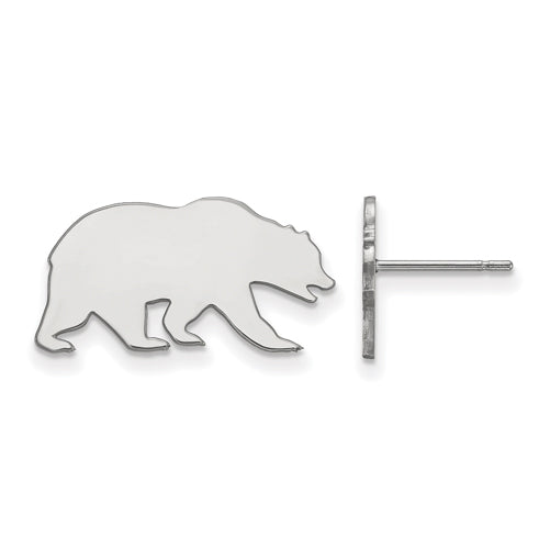 14kw Univ of California Berkeley Bear Small Post Earrings