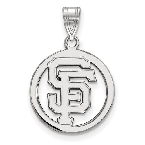 SS MLB  San Francisco Giants Medium Pendant in Circle