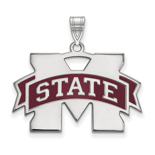 SS Mississippi State University Large Enamel Pendant
