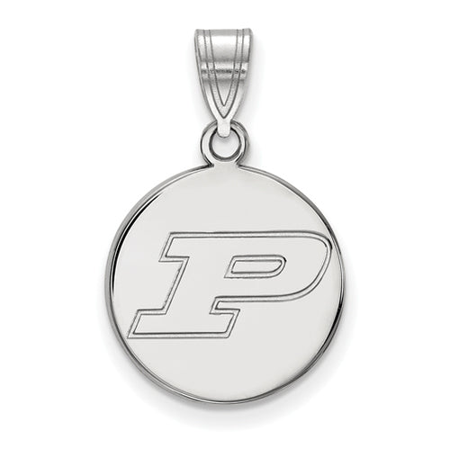 SS Purdue Medium Disc Pendant