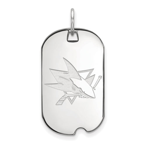 SS San Jose Sharks Small Dog Tag