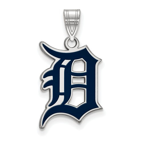 SS MLB  Detroit Tigers Large Enamel Pendant