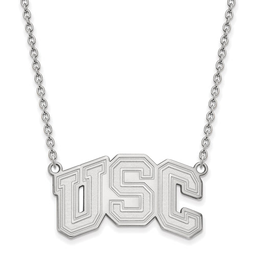 14kw University of Southern California Large Pendant w/ Necklace