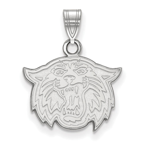 14kw Villanova University Small Wildcat Pendant