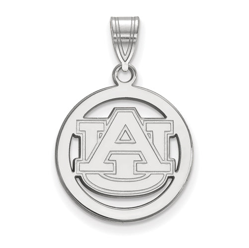 SS Auburn University Medium Pendant in Circle