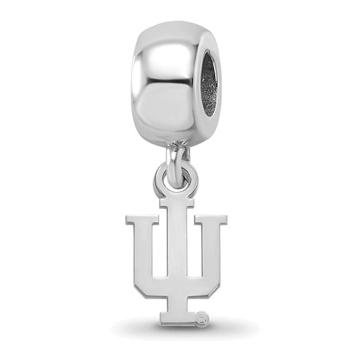 SS Indiana University I-U Extra Small Dangle Bead Charm
