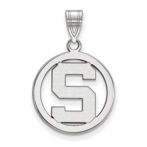 SS Michigan State University Sm Pendant in Circle