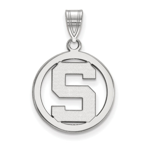 SS Michigan State University Sm Pendant in Circle