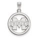 SS Miss St U Med Pendant in Circle