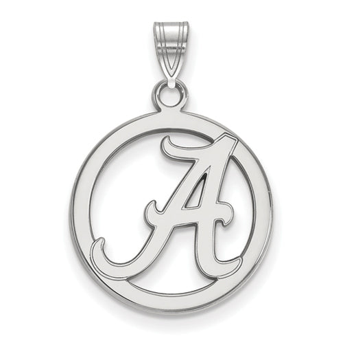 SS University of Alabama Md Pendant in Circle