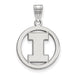 SS University of Illinois Med Pendant in Circle