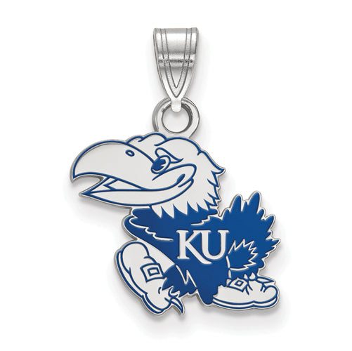 SS Logo Art The University of Kansas Medium Enamel Pendant