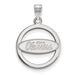 SS U of Miss Med Pendant in Circle