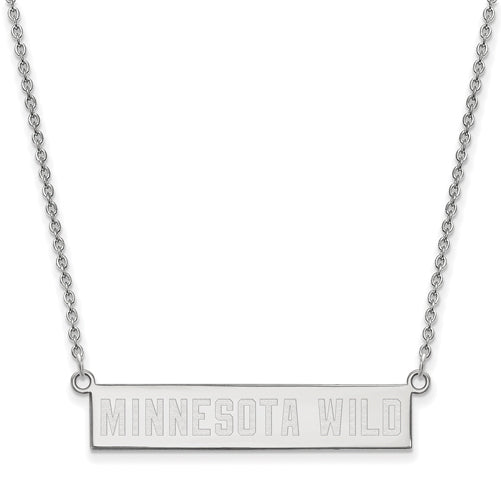 SS Minnesota Wild Small Bar Necklace