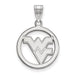 SS West Virginia University Med Pendant in Circle