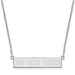 SS  San Diego Padres Small Bar Necklace
