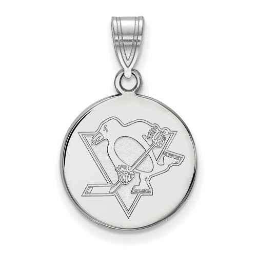 10kw NHL Pittsburgh Penguins Medium Disc Pendant