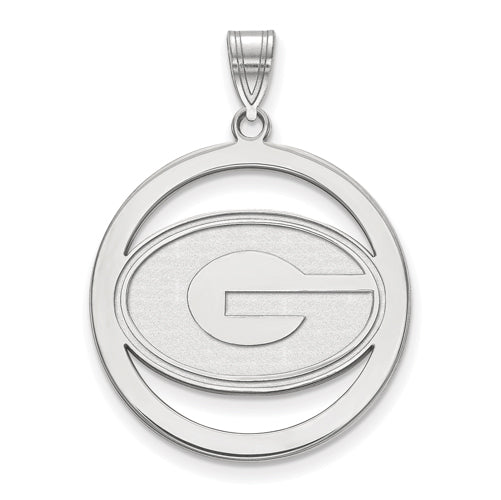 SS University of Georgia L Pendant in Circle