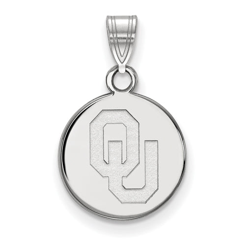 SS University of Oklahoma Small Disc Pendant