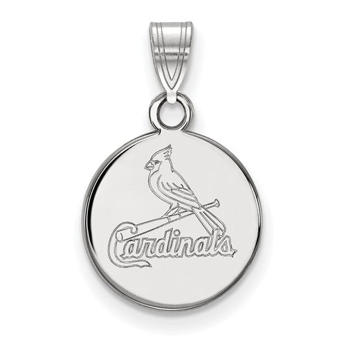 SS MLB  St. Louis Cardinals Small Disc Pendant