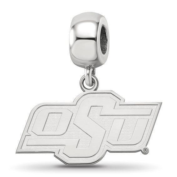SS Oklahoma State University O-S-U Small Dangle Bead Charm